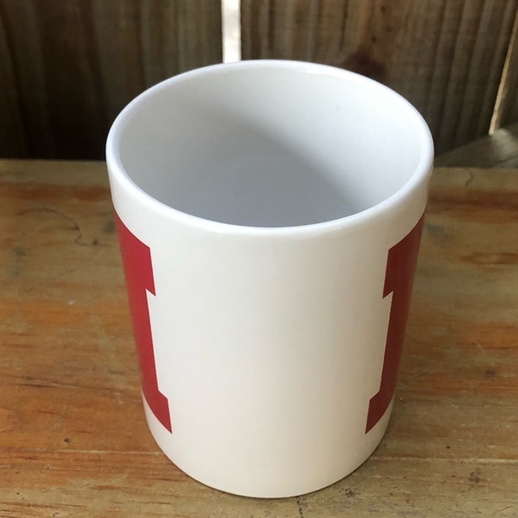 Nebraska Red & White Ceramic Coffee Mug Corn Huskers - Picture 3 of 6